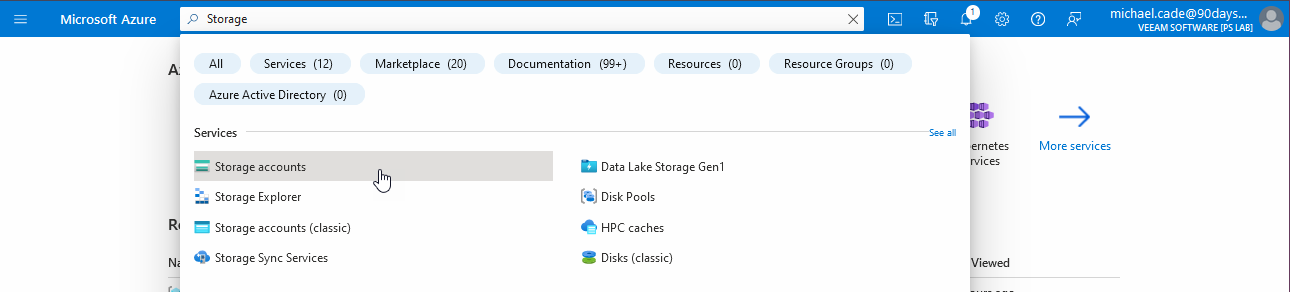 Microsoft Azure Storage Models