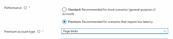 Microsoft Azure Storage Models